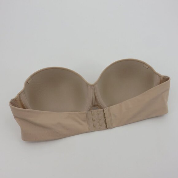Maidenform 38C SE0004 Self Expressions Beige Strapless Underwire Bra Padded - Picture 5 of 13
